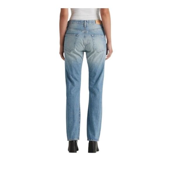 Edwin Tash Ripped High Waist Relaxed Fit Jeans In Surrender Size 24 - NWT $228 - Picture 5 of 7